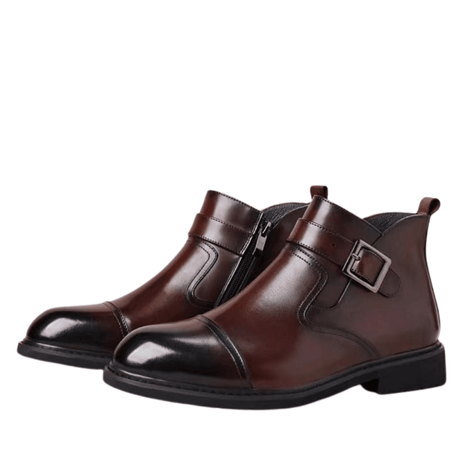 Bottes en Cuir de Vache pour Hommes – Élégance